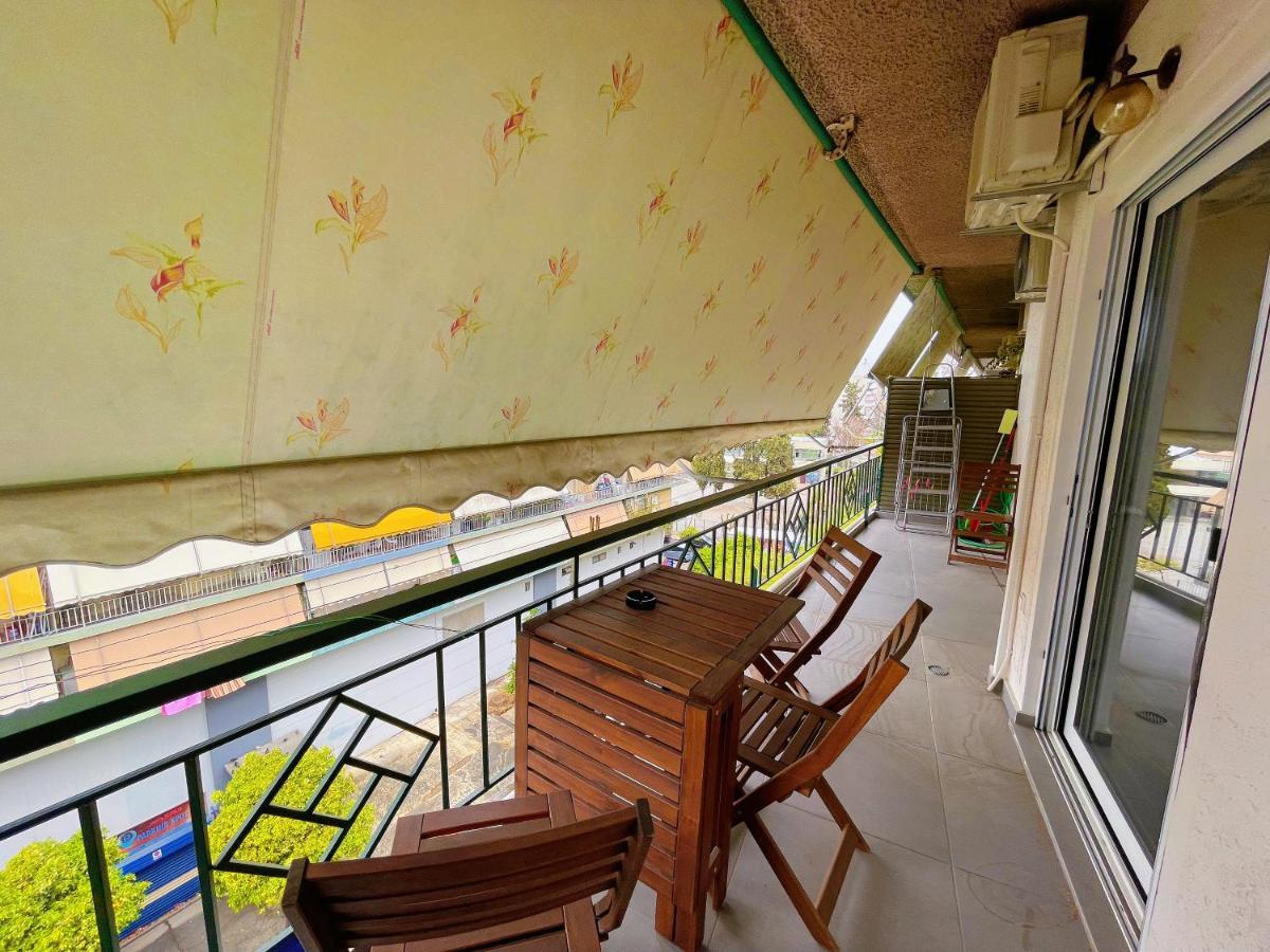 Wsd Hera Luxury Stylish 2Bd Apt With City View Balcony Near Merto アテネ エクステリア 写真