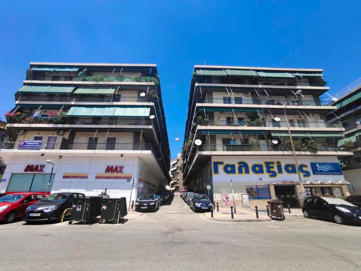 Wsd Hera Luxury Stylish 2Bd Apt With City View Balcony Near Merto アテネ エクステリア 写真